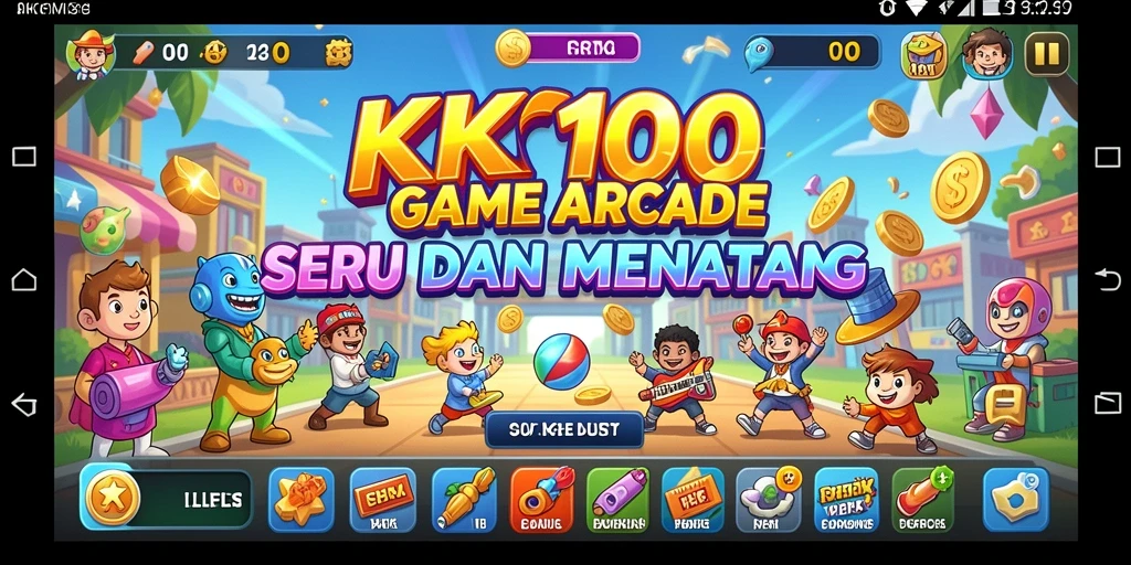 Tampilan antarmuka KPK100 yang menarik dan intuitif.